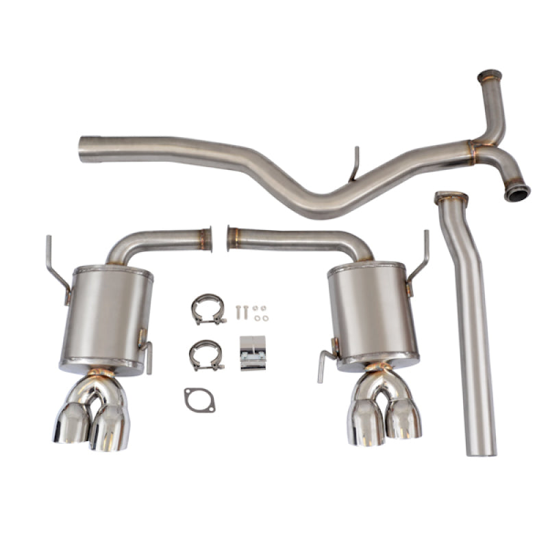 Mishimoto 2015 Subaru WRX 3in Stainless Steel Cat-Back Exhaust.