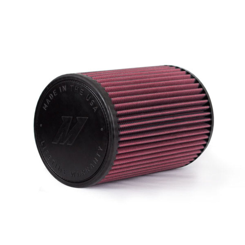 Mishimoto Performance Air Filter 4in Inlet 6in Filter Length.