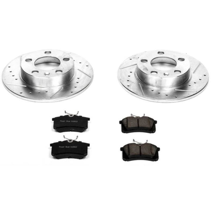 Power Stop 98-10 Volkswagen Beetle Rear Z23 Evolution Sport Brake Kit.