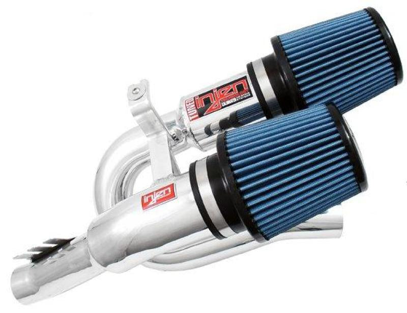 Injen 07-09 335i E92 / 08-09 135i E82 3.0L L6 Twin intake Polished Short Ram Intake.