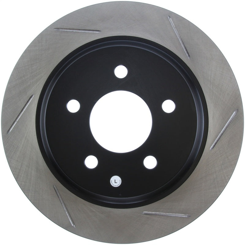 StopTech Power Slot 94-04 Ford Mustang Rear Left Slotted Rotor.