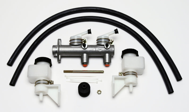 Wilwood Tandem Master Cylinder - 1in Bore w/ Remote Reservoirs.