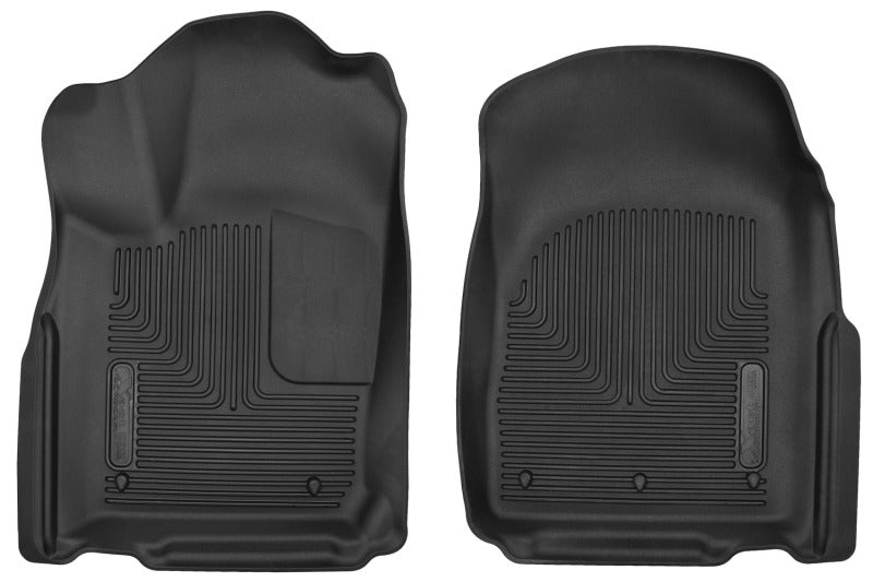 Husky Liners 11-22 Dodge Durango / 11-14 Jeep Grand Cherokee X-Act Contour Black Front Floor Liners.