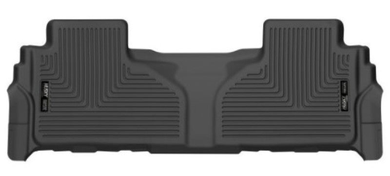 Husky Liners 21-23 Chevrolet Suburban X-Act Contour 2nd Rear Black Floor Liners.