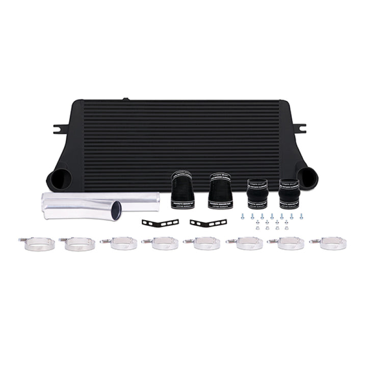 Mishimoto 94-02 Dodge Ram 2500 5.9L Cummins Intercooler Kit w/ Pipes (Black).