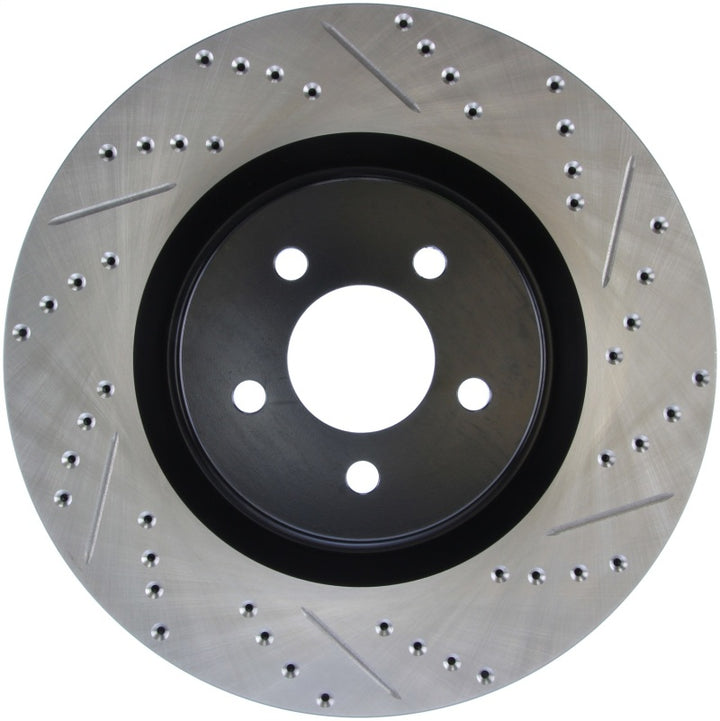 StopTech Slotted & Drilled Sport Brake Rotor.