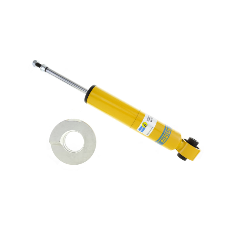 Bilstein B6 Series HD 46mm Monotube Shock Absorber - Lower-Eye 12.1mm, Upper-Stem, Yellow.