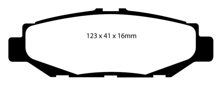 EBC 93-97 Lexus GS300 3.0 Redstuff Rear Brake Pads.