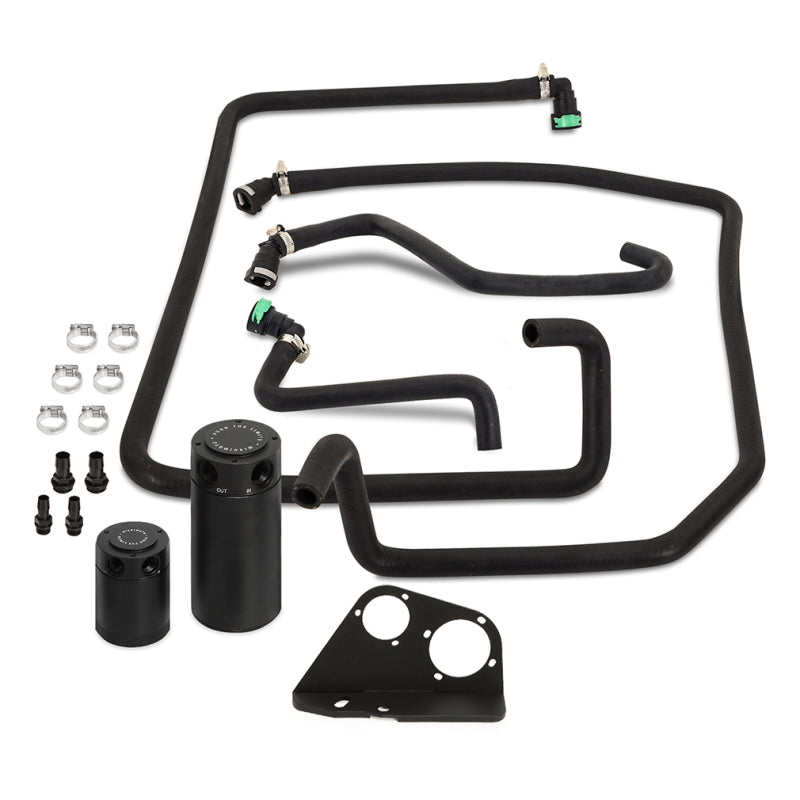 Mishimoto 2021+ Ford F-150 3.5L EcoBoost Oil Catch Can Kit.