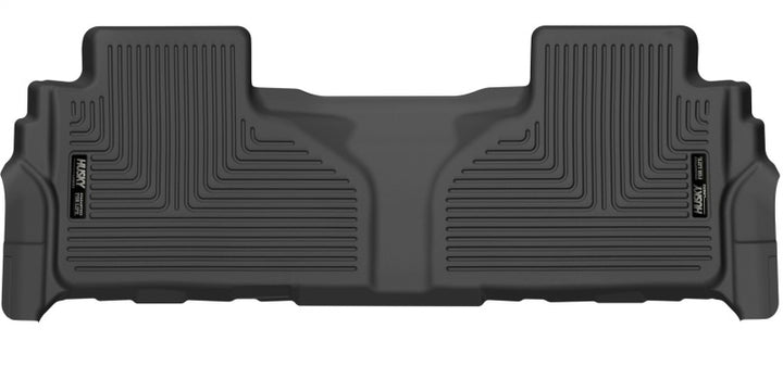 Husky Liners 21-23 Chevrolet Suburban X-Act Contour 2nd Rear Black Floor Liners.