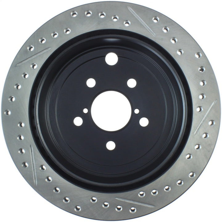 StopTech Slotted & Drilled Sport Brake Rotor.