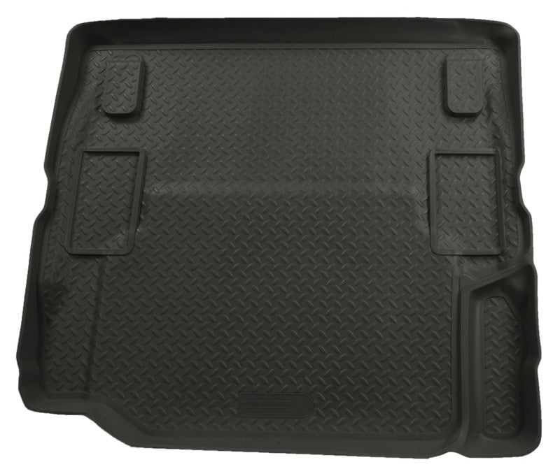 Husky Liners 07-10 Jeep Wrangler Classic Style Black Rear Cargo Liner.