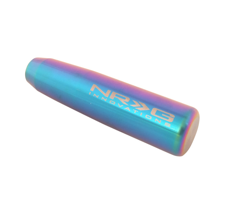 NRG Universal Short Shifter Knob - 5in. Length / Heavy Weight 1.27Lbs. - Multi Color/Neochrome.