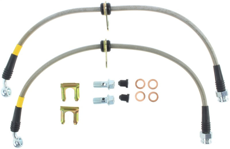 StopTech 13-13 Honda Civic EX Rear SS Brake Lines.