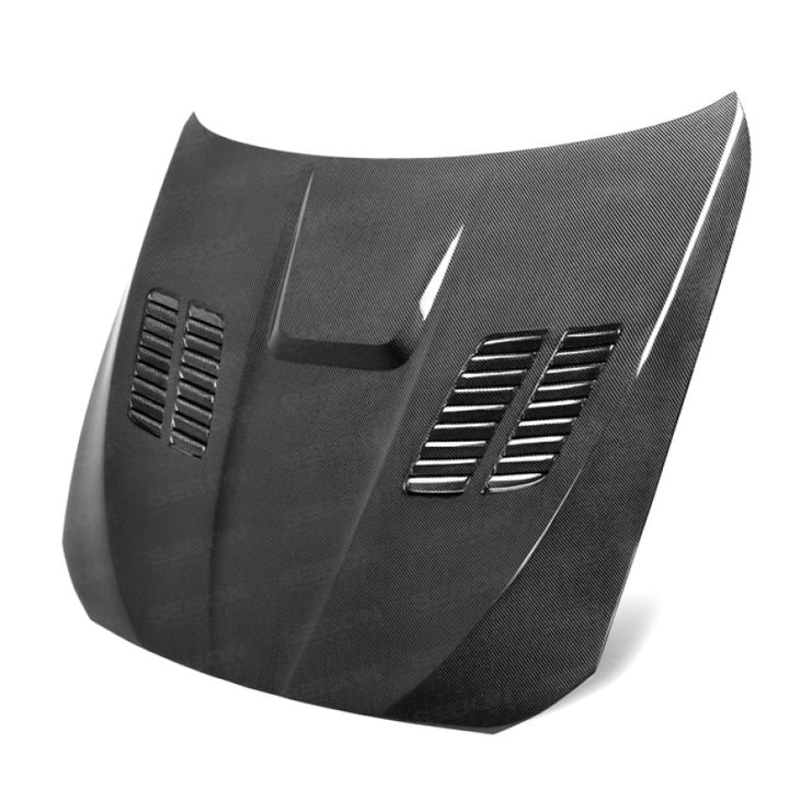 Seibon 10-13 BMW 5 Series and M5 Series (F10) GTR-Style Carbon Fiber Hood.