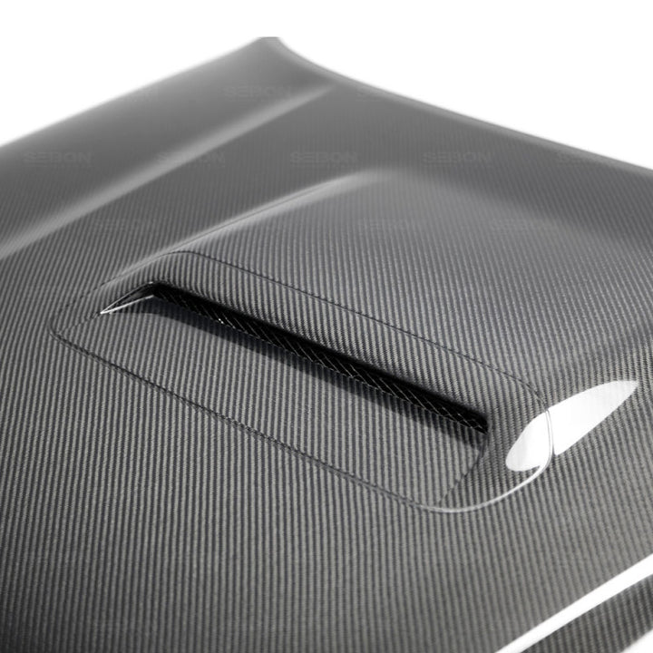 Seibon 16-19 Toyota 4Runner TR Carbon Fiber Hood.