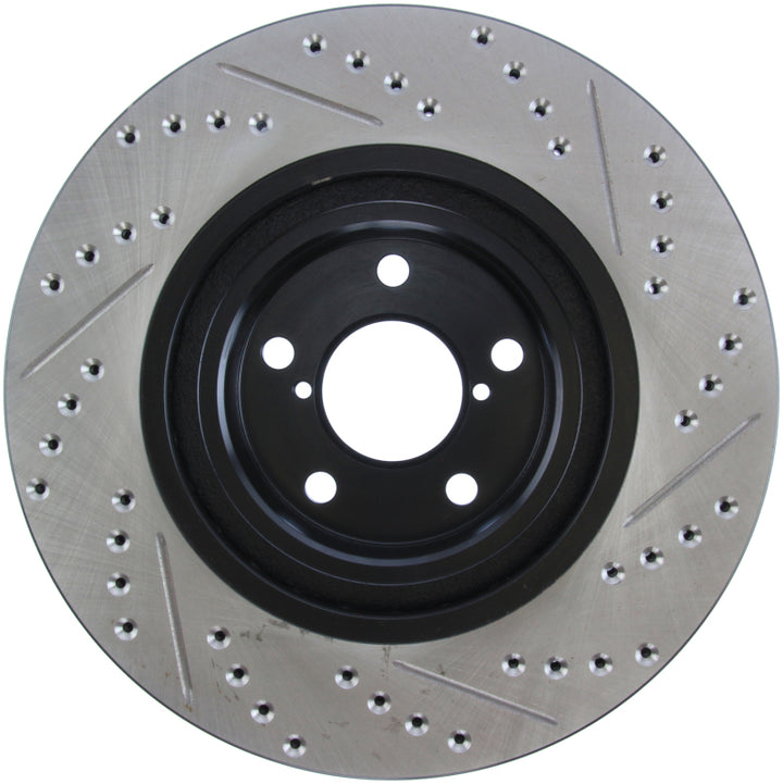 StopTech Slotted & Drilled Sport Brake Rotor.