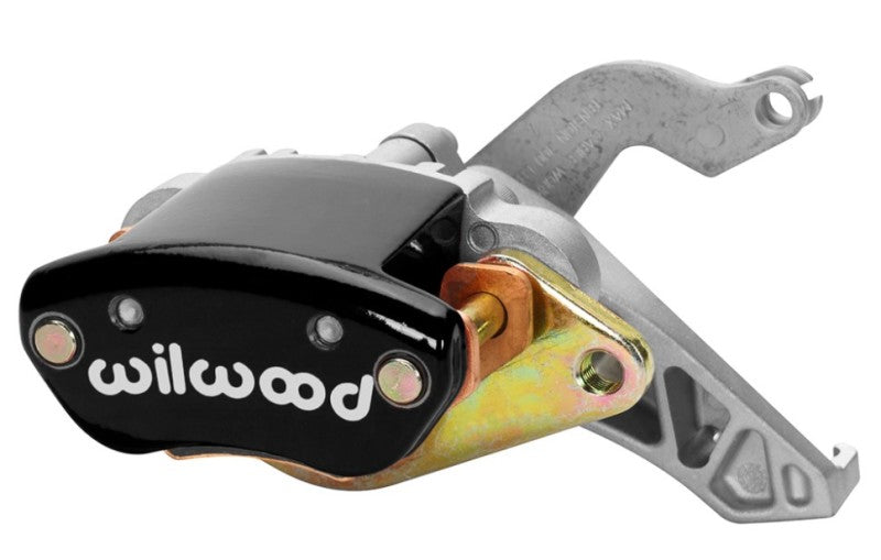 Wilwood Caliper-MC4 Mechanical-L/H - Black w/ Logo 1.19in Piston .81in Disc.