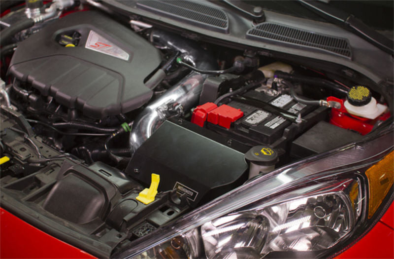 Mishimoto 14-15 Ford Fiesta ST 1.6L Performance Air Intake Kit - Wrinkle Black.