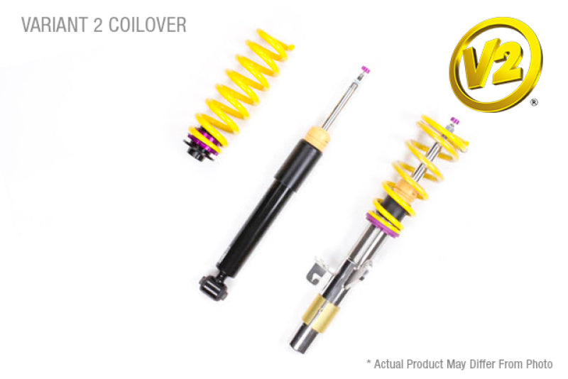 KW Coilover Kit V2 2014 BMW 328i xDrive Sedan.