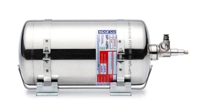 Sparco 4.25 Liter Electric Steel Extinguisher System.