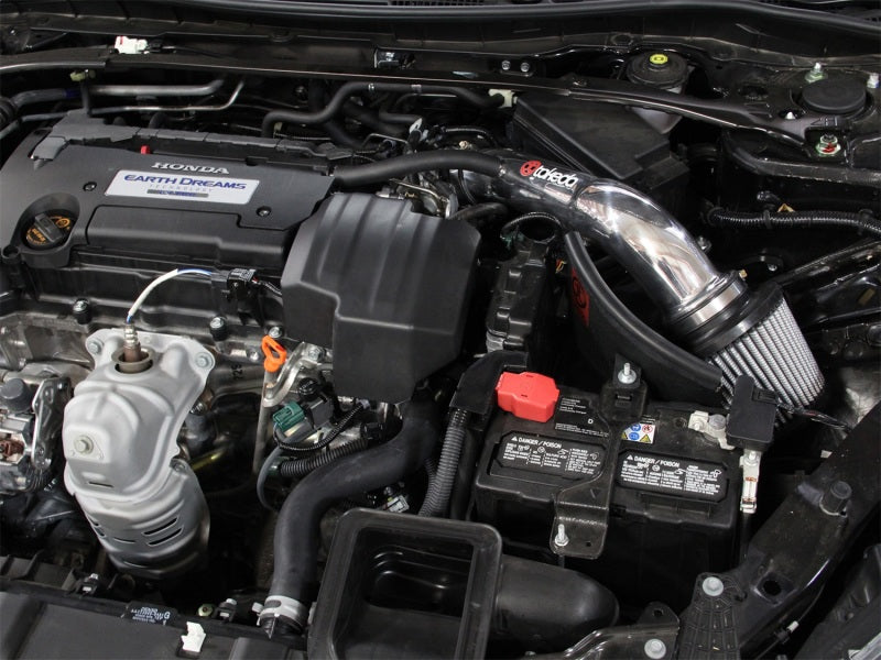 aFe Takeda Stage-2 Pro 5R Cold Air Intake System 13-17 Honda Accord L4 2.4L (Black).