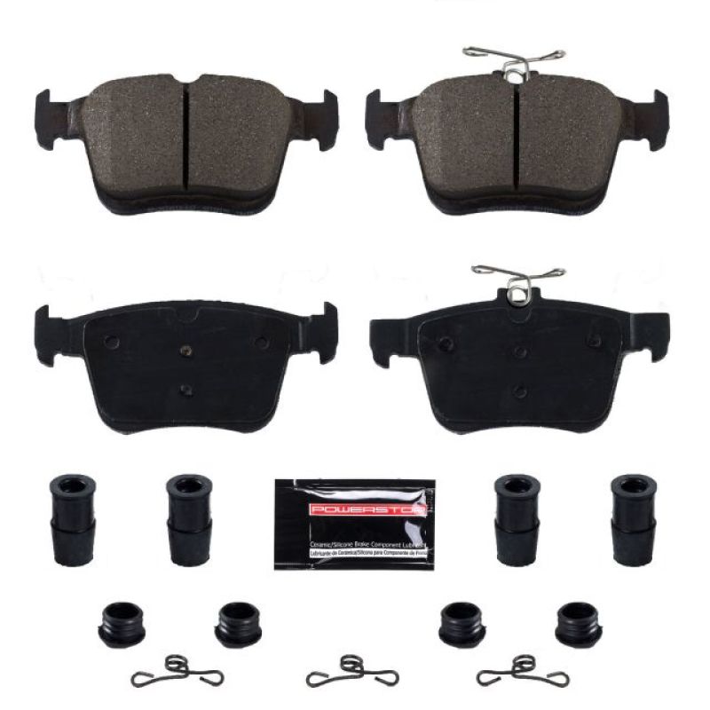 Power Stop 15-19 Audi A3 Rear Z23 Evolution Sport Brake Pads w/Hardware.