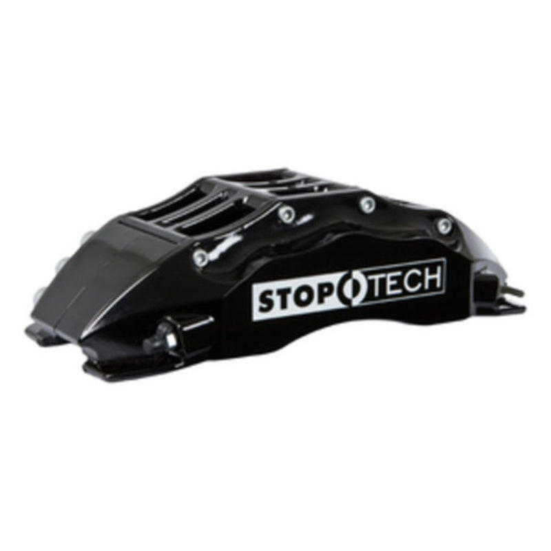 StopTech 08-13 BMW M3/11-12 1M Coupe Front BBK w/ Black ST-60 Calipers Slotted 380x35mm Rotor.