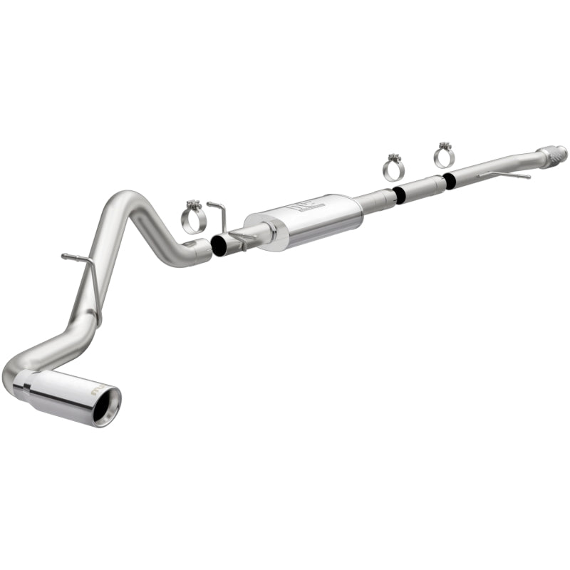 MagnaFlow 2019 Chevy Silverado 1500 V8 5.3L / V6 4.3L Street Series Cat-Back Exhaust w/ Polished Tip.