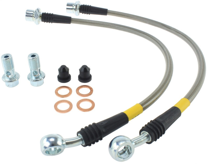 StopTech 00-05 Lexus IS300 / 02-08 SC430 Front Stainless Steel Brake Lines.