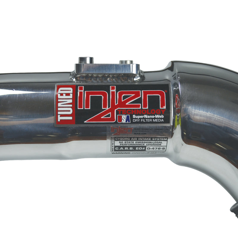 Injen 06-09 Civic Si 2.0L 4Cyl. Coupe & Sedan Polished Short Ram Intake.