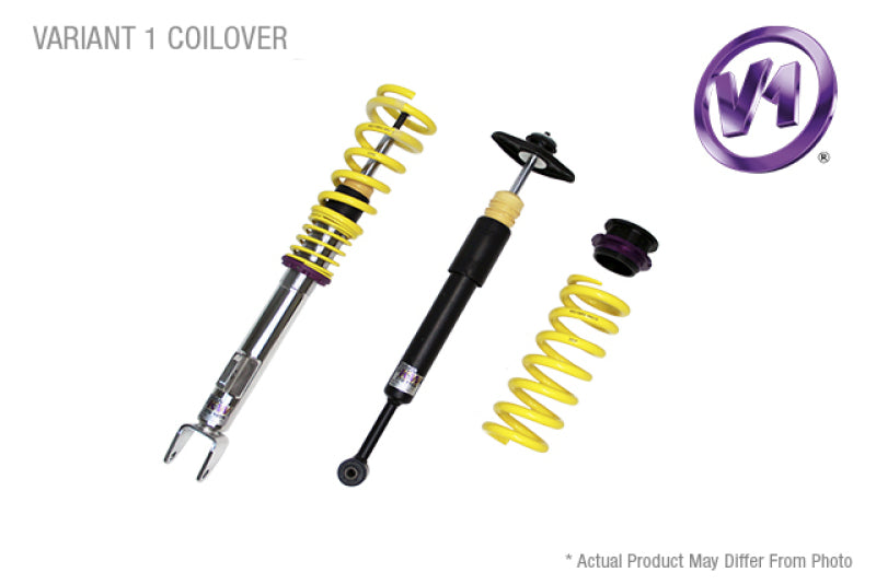 KW Coilover Kit V1 Volkswagen Tiguan (MQB) FWD and AWD w/o Electronic Dampers.