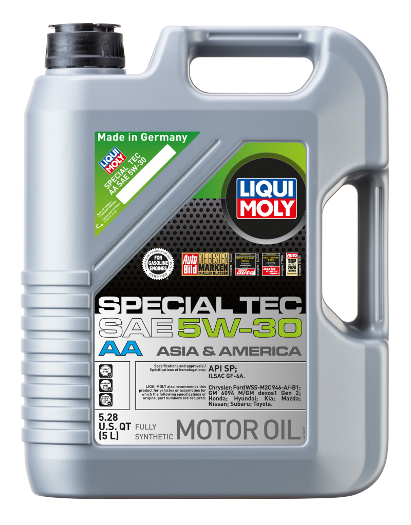 LIQUI MOLY 5L Special Tec AA Motor Oil SAE 5W30.