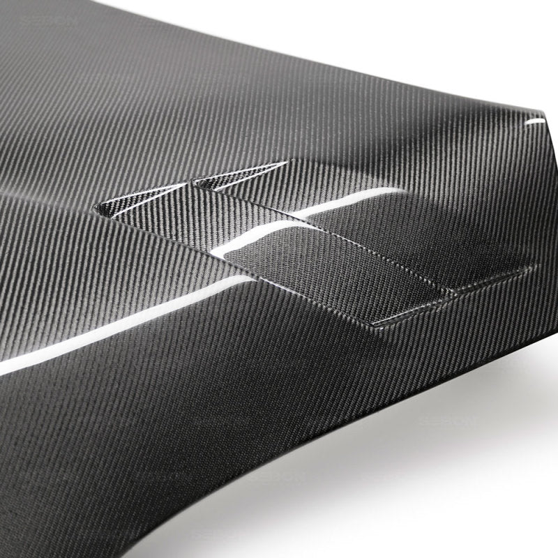 Seibon 2020 Toyota GR Supra TSII-Style Double-Sided Carbon Fiber Hood.