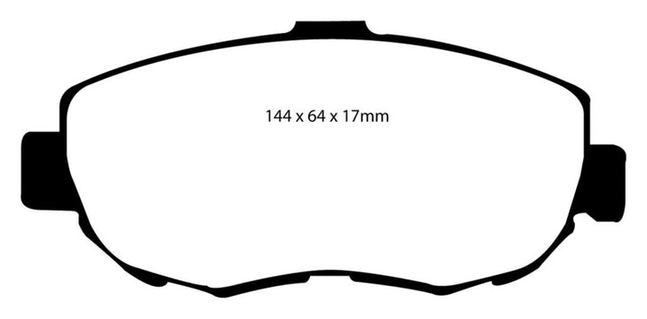 EBC 93-97 Lexus GS300 3.0 Redstuff Front Brake Pads.