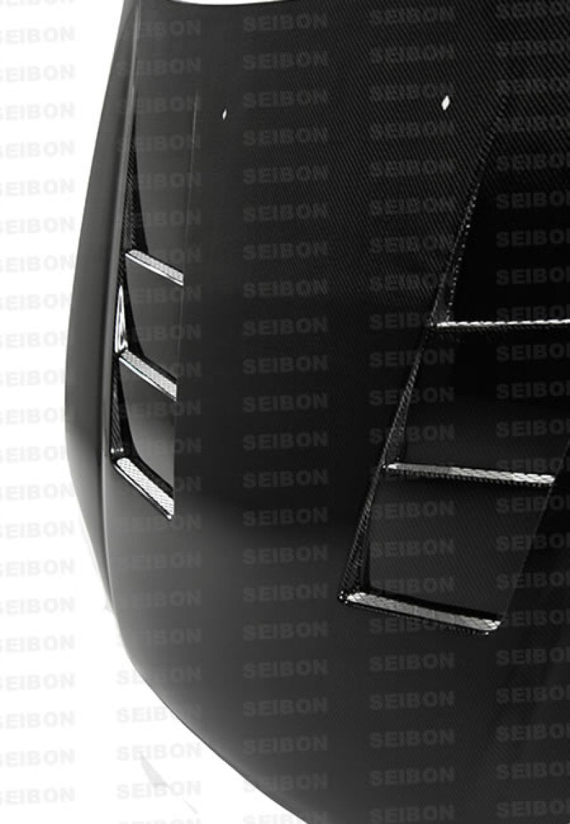 Seibon 99-00 Honda Civic (EM1/EJ6/7/8/EK9) TS-Style Carbon Fiber Hood.