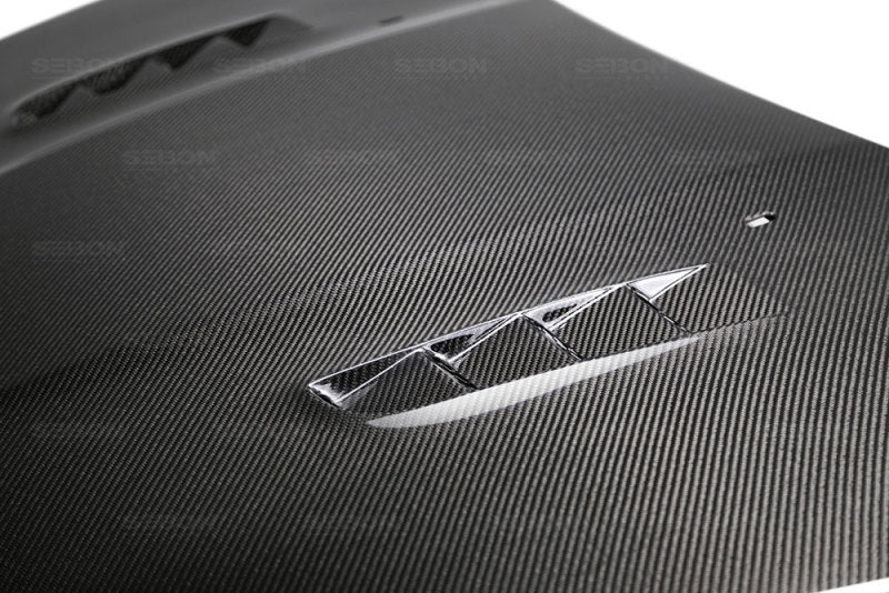 Seibon 2015-2016 Ford Focus RS Carbon Fiber Hood.