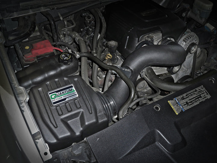 aFe Quantum Cold Air Intake w/ Pro 5R Media 09-13 GM Silverado/Sierra V8-4.8/5.3/6.2L.