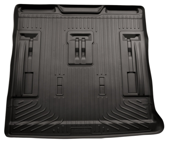 Husky Liners 07-13 GM Escalade/Suburban/Yukon WeatherBeater Black Rear Cargo Liners.