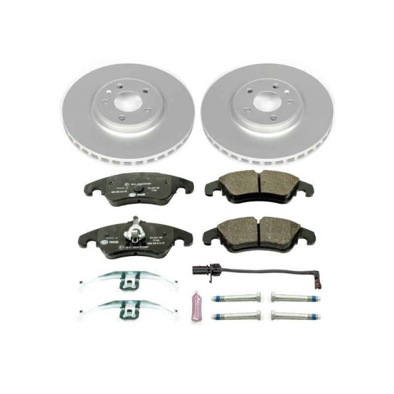 Power Stop 09-11 Audi A4 Front Euro-Stop Brake Kit.