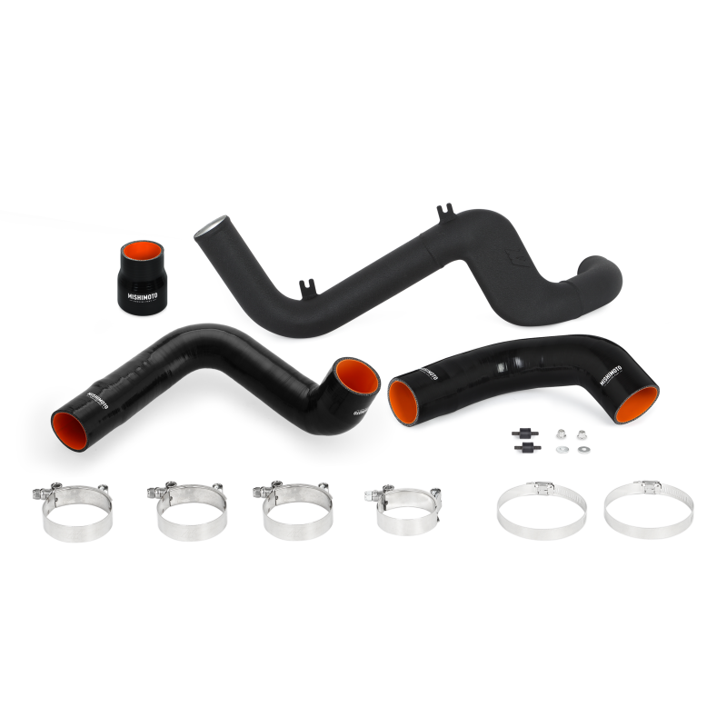 Mishimoto 2016+ Ford Focus RS Intercooler Pipe Kit - Black.