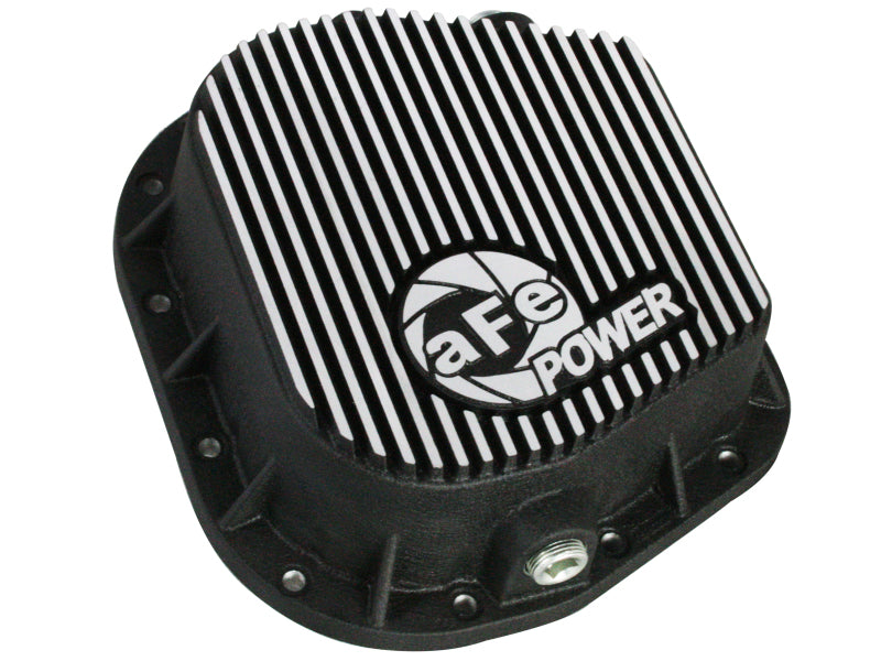 aFe Power Rear Differential Cover (Machined) 12 Bolt 9.75in 11-13 Ford F-150 EcoBoost V6 3.5L (TT).