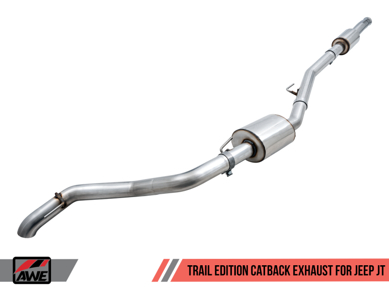 AWE Tuning 20-21 Jeep Gladiator JT 3.6L Trail Edition Cat-Back Exhaust.