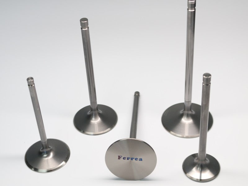 Ferrea Chevy/Chry/Ford SB 2.125in 5/16in 5.285in 12 Deg Titanium Competition Intake Valve - Set of 8.