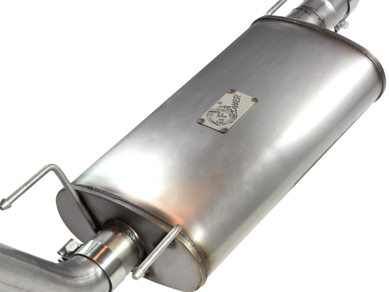 aFe MACH Force XP 3in Cat-Back Stainless Steel Exhaust w/Polished Tip Toyota Tacoma 13-14 4.0L.