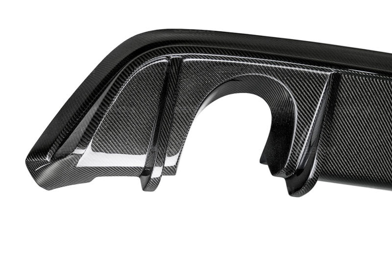 Seibon 15-16 Ford Focus OE-Style Carbon Fiber Rear Bumper Lip.