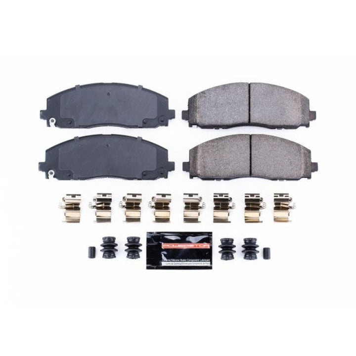 Power Stop 17-19 Chrysler Pacifica Front Z23 Evolution Sport Brake Pads w/Hardware.