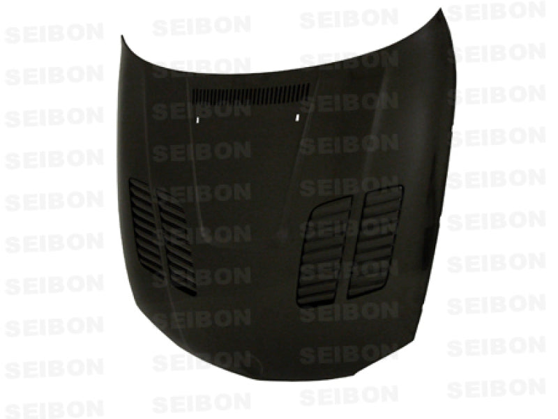 Seibon 08-11 BMW 1 Series (E81/E82) 2DR/HB GTR-Style Carbon Fiber Hood.