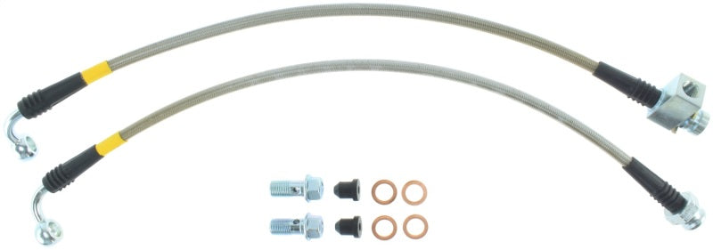 StopTech Stainless Steel Rear Brake Line Kit.