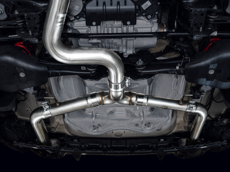 AWE Tuning Audi 22-23 8Y RS3 Cat-Back Track Edition Exhaust System - No Tips.